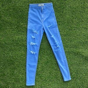 Topshop ripped jeans